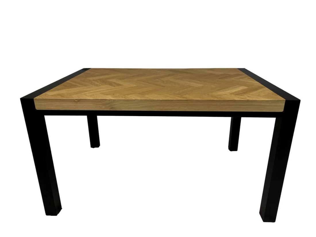 Visgraat Eettafel Volendam Eikenhout
