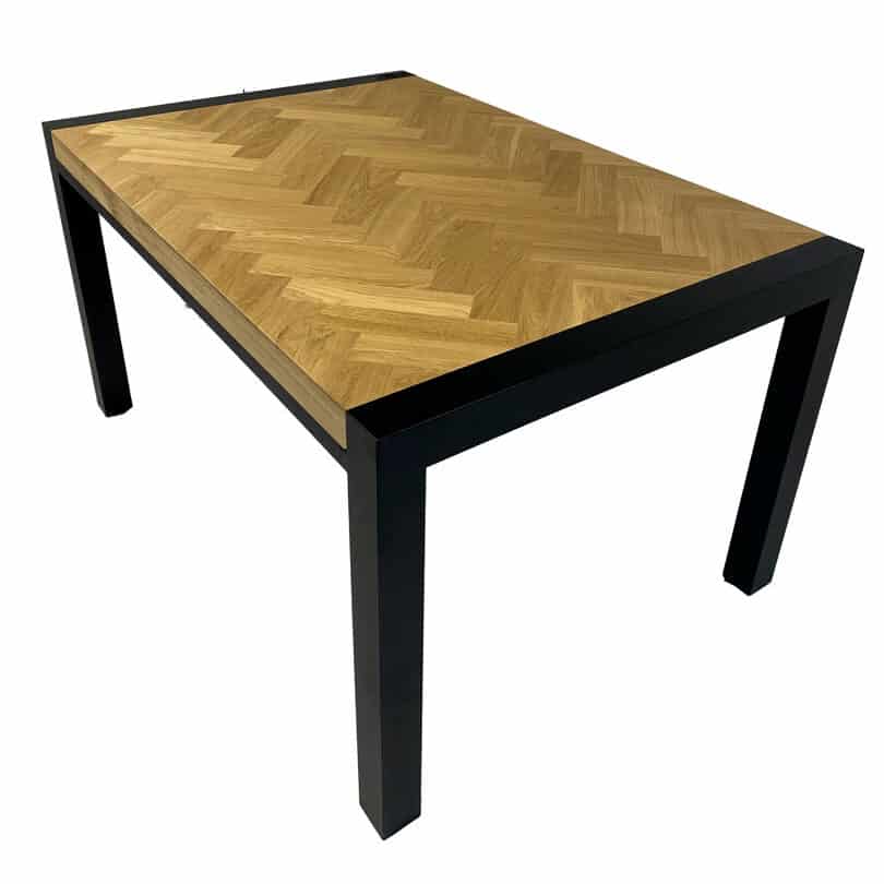 Visgraat Eettafel Volendam Eikenhout