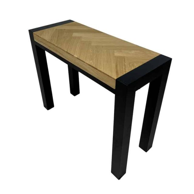 Visgraat Sidetable Volendam Eikenhout